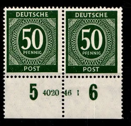 Alliierte Besetzung 932HAN postfrisch 3.und 4. Auflage, HAN 4020 46 1 #HG747