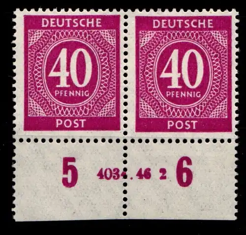 Alliierte Besetzung 929HAN postfrisch 3.und 4. Auflage, HAN 4034 46 2 #HG741