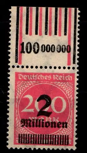 Deutsches Reich 309AW OR postfrisch 1/4/1 - 1/5/1 #HA226