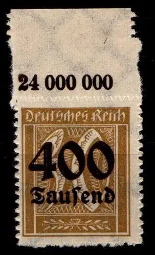 Deutsches Reich 299P OR postfrisch #HA196