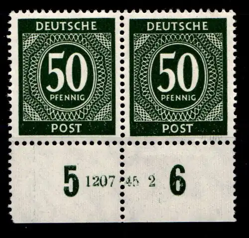 Alliierte Besetzung 932HAN postfrisch 2.Auflage, HAN 1207 45 2 #HG719