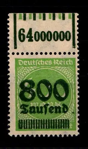 Deutsches Reich 306AW OR postfrisch 0/6/0 - 1/5/1 #HA288