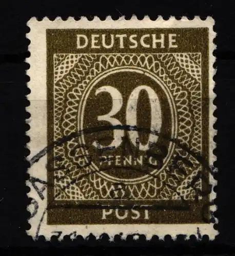 Alliierte Besetzung 928b gestempelt Farbbestimmung Arge #HH153