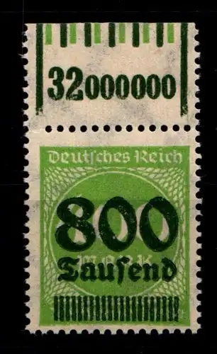 Deutsches Reich 306AW OR postfrisch 0/6/0 - 1/5/1 #HA281