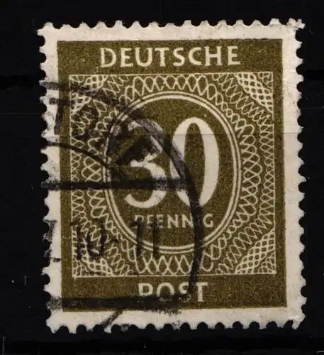 Alliierte Besetzung 928b gestempelt Farbbestimmung Arge #HH162