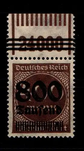 Deutsches Reich 305 OPD A b W OR postfrisch 1/11/1 #HA336