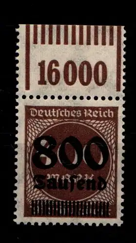Deutsches Reich 305 OPD D a W OR postfrisch 1/11/1 #HA341