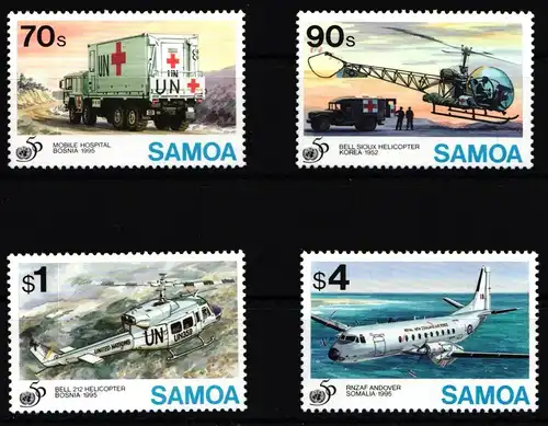 Samoa 817-820 postfrisch #HC559