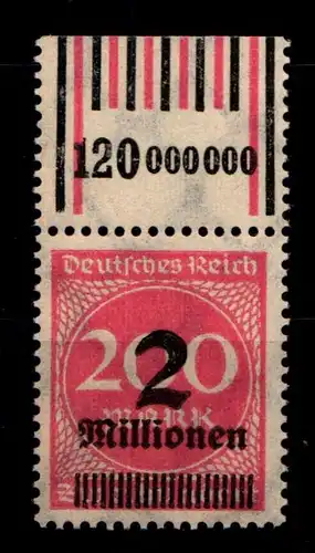 Deutsches Reich 309AW OR postfrisch 1/4/1 - 1/5/1 #HA228