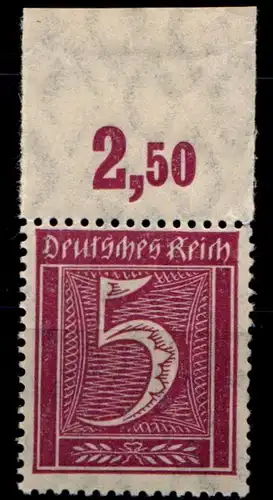 Deutsches Reich 158P OR postfrisch #HA165