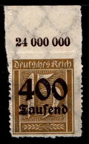 Deutsches Reich 298P OR postfrisch #HA181