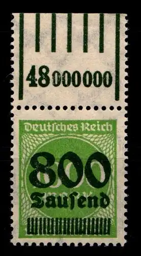 Deutsches Reich 308W OR postfrisch 1/5/1 #HA469