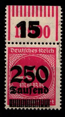 Deutsches Reich 292 OPD K i W OR postfrisch 1/11/1 #HA485