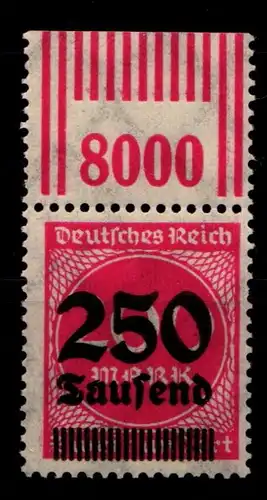 Deutsches Reich 292 OPD a W OR postfrisch 2/9/2 #HA505