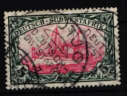 Deutsche Kolonien Deutsch-Südwestafrika 32Aa gestempelt signiert Richter #HG100