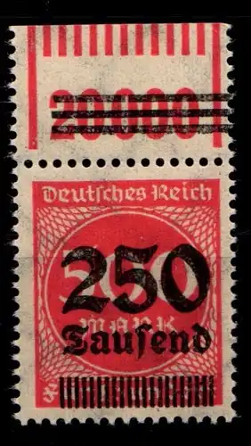 Deutsches Reich 296 OPD H b W OR postfrisch 1/11/1 #HA561