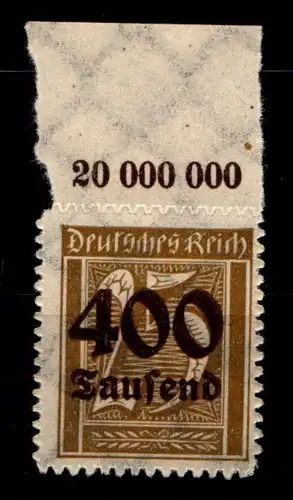 Deutsches Reich 298P OR postfrisch #HA182