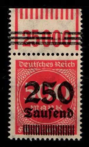 Deutsches Reich 296 OPD H b W OR postfrisch 1/11/1 #HA558