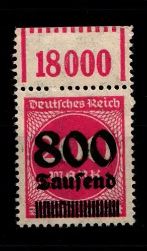 Deutsches Reich 303 OPD D a W OR postfrisch 1/11/1 #HA327