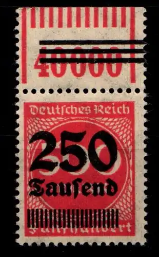 Deutsches Reich 296 OPD H b W OR postfrisch 1/11/1 #HA568