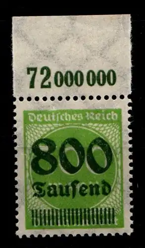 Deutsches Reich 304P OR postfrisch #HA275