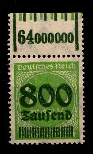 Deutsches Reich 306AW OR postfrisch 0/6/0 - 1/5/1 #HA280