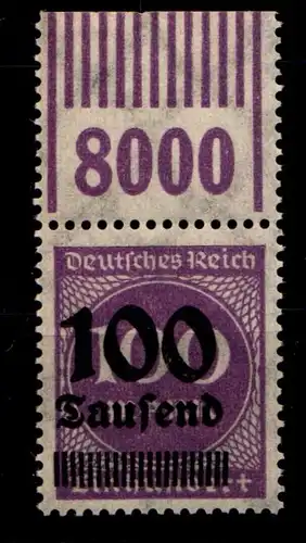 Deutsches Reich 289b OPD a W OR postfrisch 1/11/1 #HA599