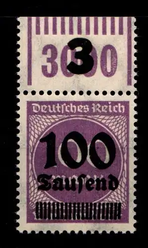 Deutsches Reich 289b OPD K i W OR postfrisch 1/11/1 #HA631