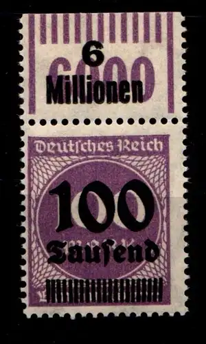 Deutsches Reich 289b OPD G f W OR postfrisch 1/11/1 #HA619