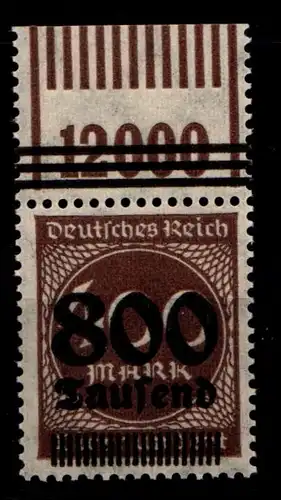 Deutsches Reich 305 OPD A b W OR postfrisch 1/11/1 #HA354