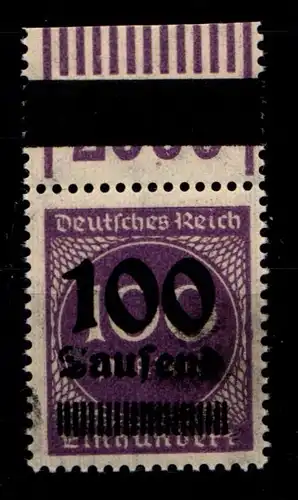 Deutsches Reich 289b OPD C e W OR postfrisch 1/11/1 #HA651