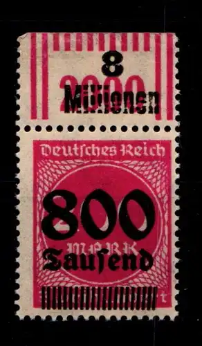 Deutsches Reich 303 OPD G f W OR postfrisch 2/9/2 #HA315