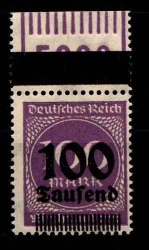 Deutsches Reich 289b OPD C e W OR postfrisch 1/11/1 #HA648