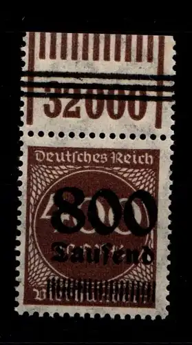 Deutsches Reich 305 OPD A b W OR postfrisch 1/11/1 #HA334