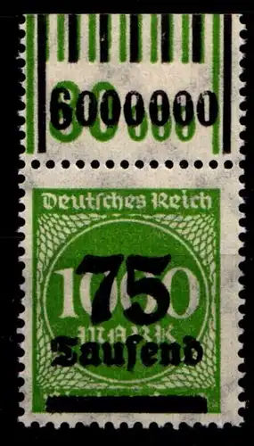 Deutsches Reich 288W OR postfrisch 1/11/1, 1/5/1 #HA418