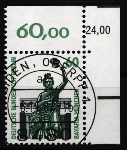 Berlin 795 gestempelt als Eckrand mit KBWZ #HB619