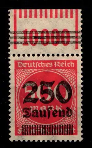 Deutsches Reich 296 OPD H b WOR postfrisch 1/11/1 #HA749