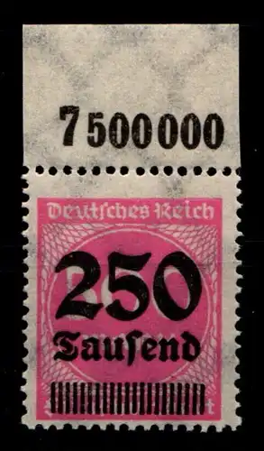 Deutsches Reich 295P OR postfrisch #HA459