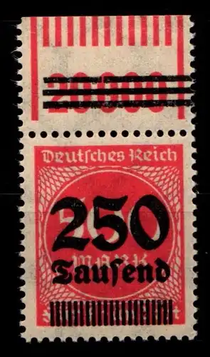 Deutsches Reich 296 OPD H b W OR postfrisch 1/11/1 #HA563