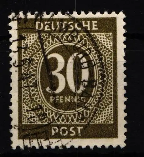 Alliierte Besetzung 928b gestempelt Farbbestimmung Arge #HH146