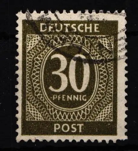 Alliierte Besetzung 928b gestempelt Farbbestimmung Arge #HH148