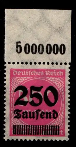 Deutsches Reich 295P OR postfrisch #HA461