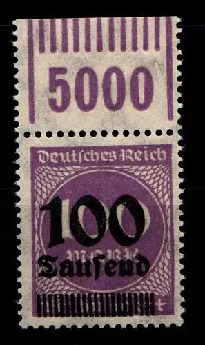 Deutsches Reich 289b OPD a W OR postfrisch 1/11/1 #HA611