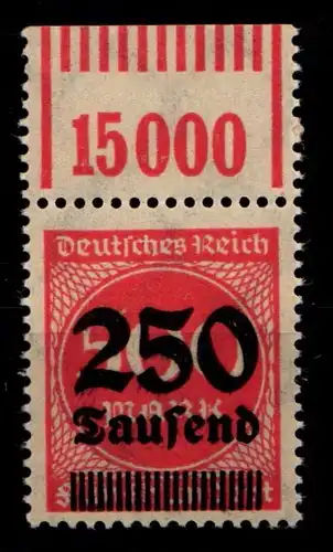 Deutsches Reich 296 OPD a W OR postfrisch 1/11/1 #HA549