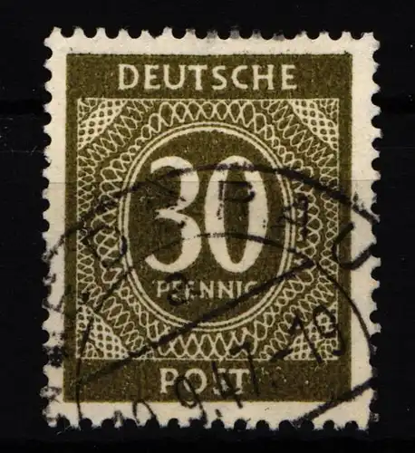 Alliierte Besetzung 928b gestempelt Farbbestimmung Arge #HH160