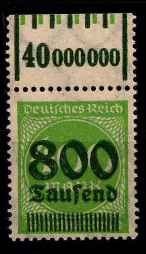 Deutsches Reich 306W OR postfrisch 0/6/0 -1/5/1 #HA467