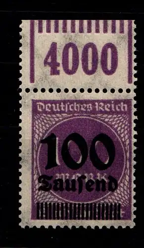 Deutsches Reich 289b OPD D a W OR postfrisch 1/11/1, geprüft Infla #HA589