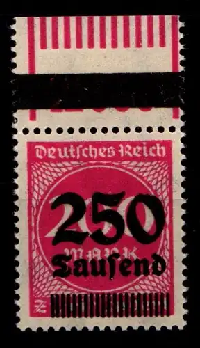 Deutsches Reich 292 OPD B c W OR postfrisch 1/11/1 #HA495