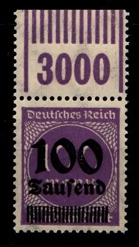 Deutsches Reich 289b OPD a W OR postfrisch 1/11/1 #HA595