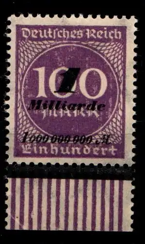 Deutsches Reich 331b OPD H g W UR postfrisch 1/11/1 #HA536